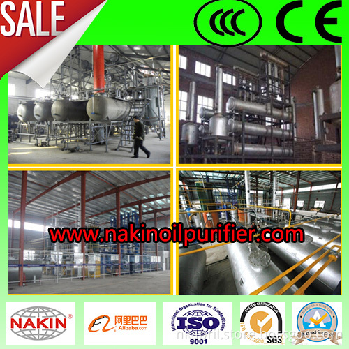 Series JZC waste engine oil distillation machine
